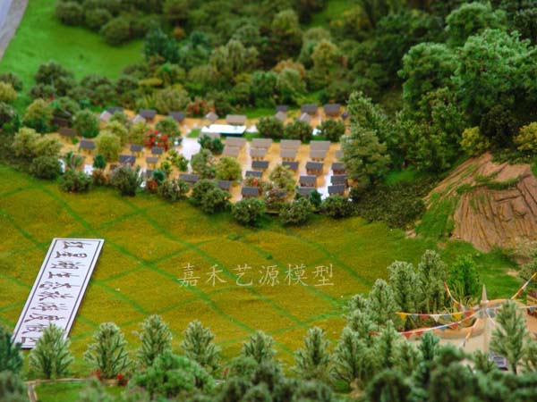 红星湖开发景观模型(图4)