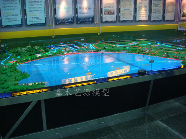 兴凯湖风景区模型(图1)